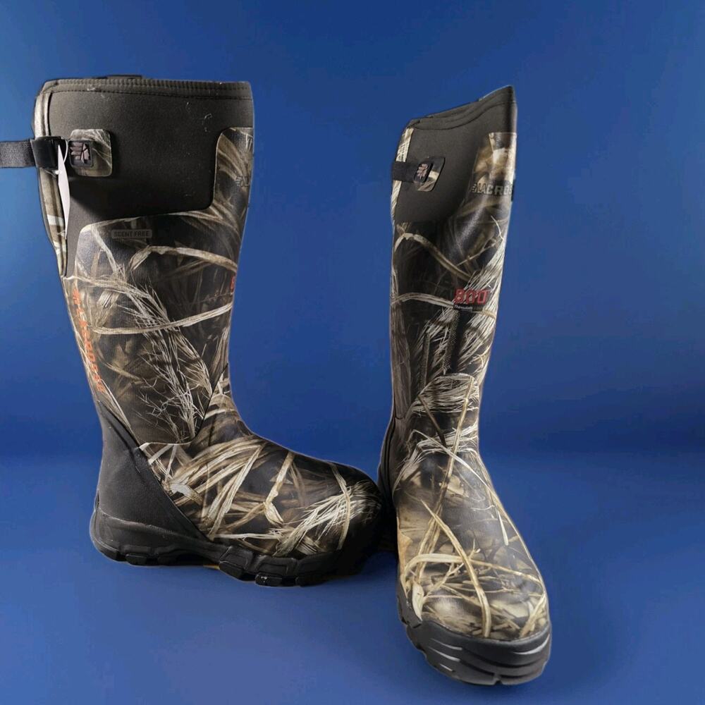 Lacrosse Alphaburly Pro 18” Men’s 9 Hunting Boots 800G Insulated Max-4 HD Camo